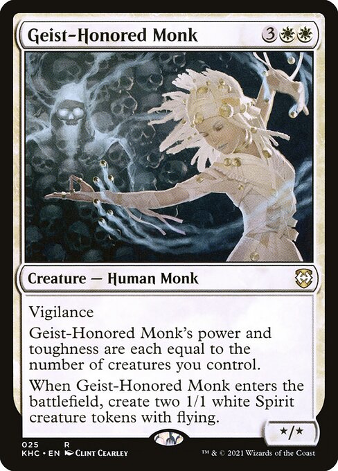 Geist-Honored Monk (Rare)