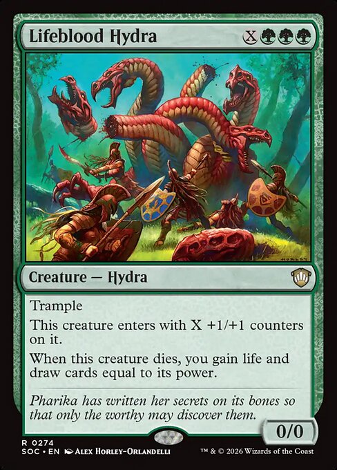 Lifeblood Hydra (Rare)