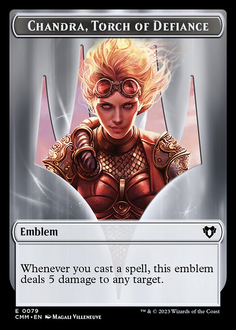 Chandra, Torch of Defiance Emblem (Common)