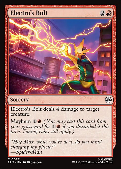 Electro's Bolt (Common)