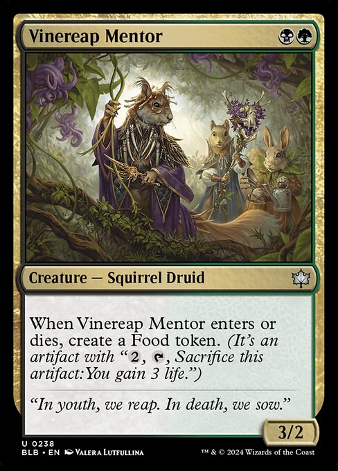Vinereap Mentor (Uncommon)