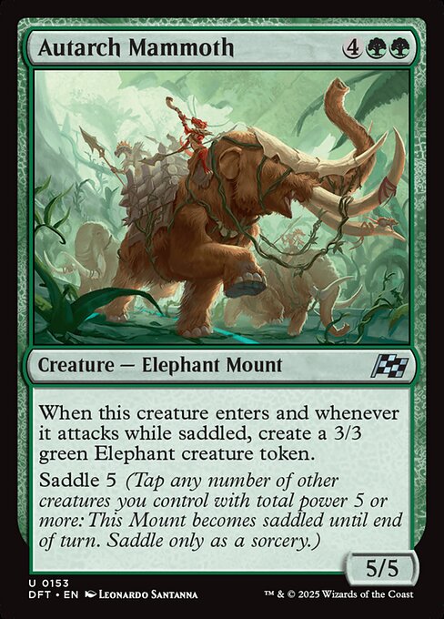 Autarch Mammoth (Uncommon)