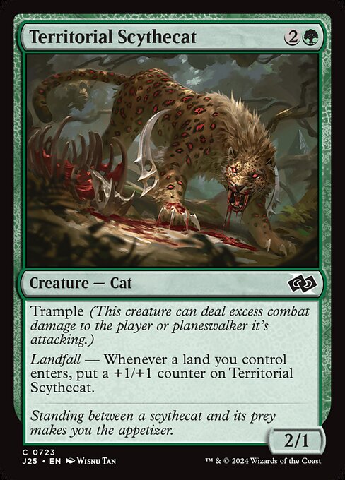Territorial Scythecat (Common)