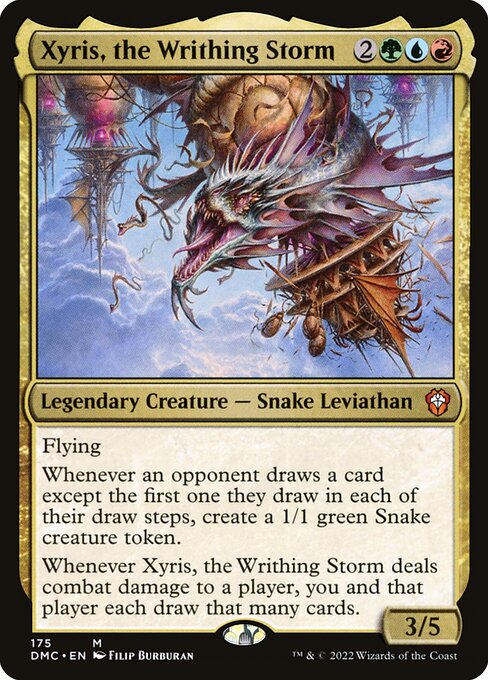 Xyris, the Writhing Storm (Mythic)