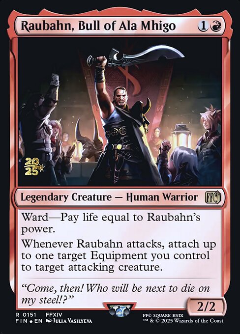 Raubahn, Bull of Ala Mhigo (Rare)