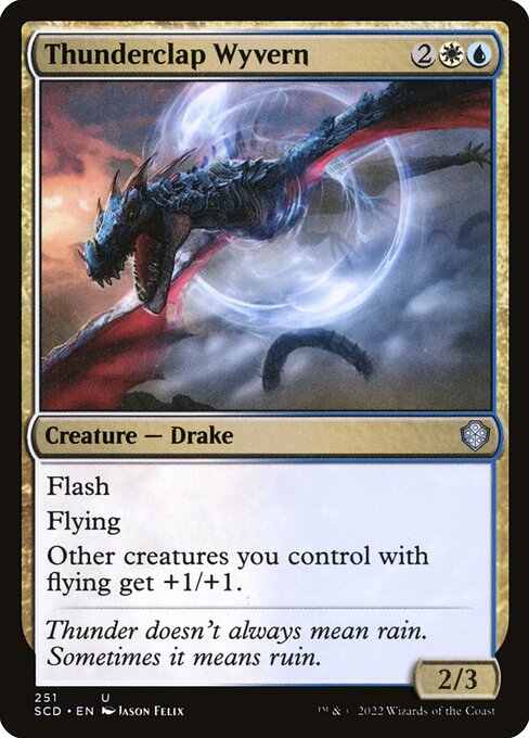 Thunderclap Wyvern (Uncommon)
