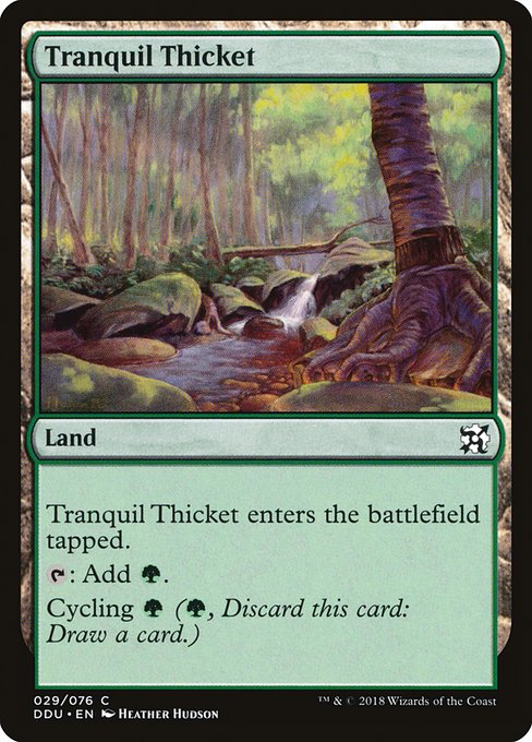 Tranquil Thicket (Common)