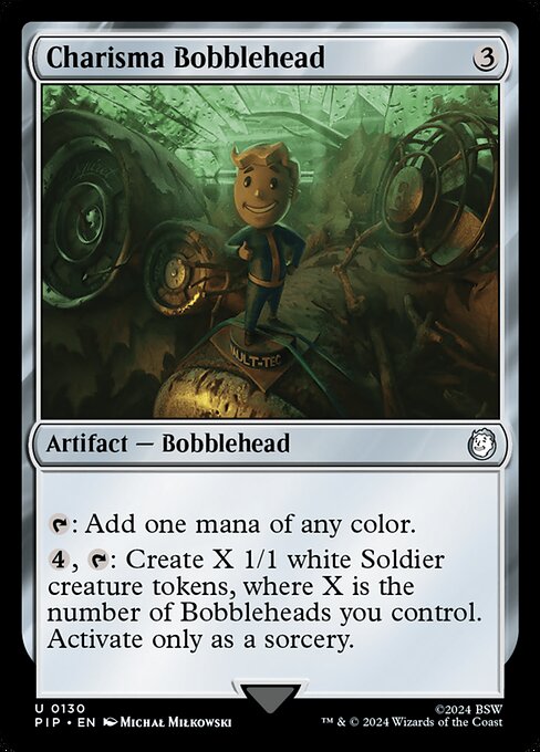 Charisma Bobblehead (Uncommon)