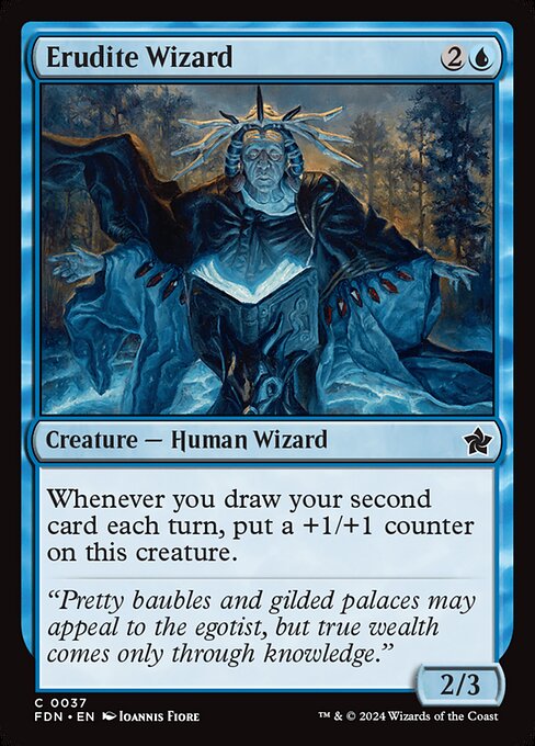 Erudite Wizard (Common)