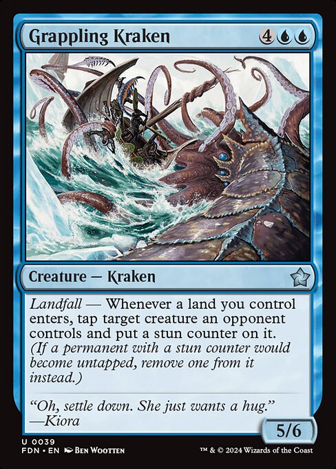 Grappling Kraken (Uncommon)