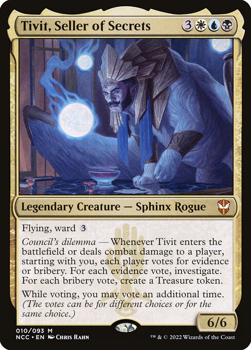 Tivit, Seller of Secrets (Mythic)