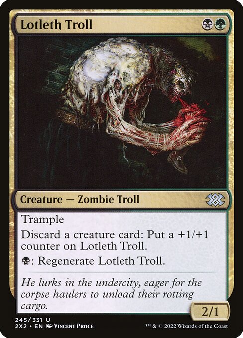Lotleth Troll (Uncommon)