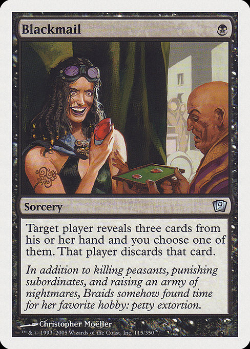 Blackmail (Uncommon)