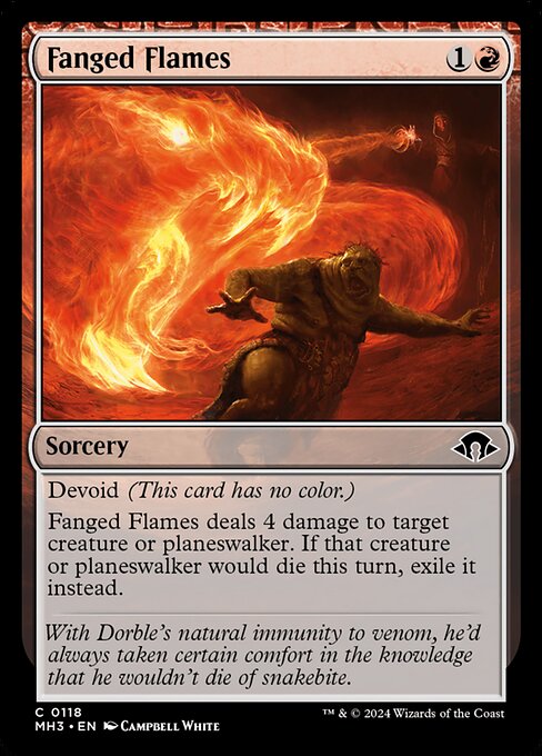 Fanged Flames (Common)