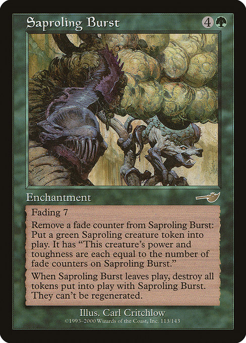 Saproling Burst (Rare)