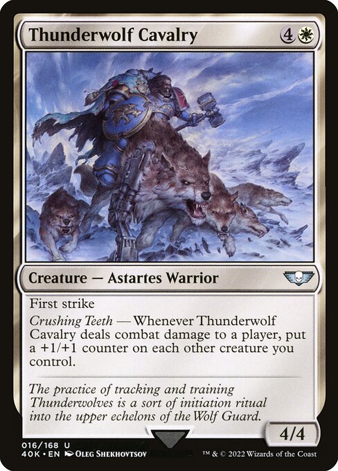 Thunderwolf Cavalry (Uncommon)