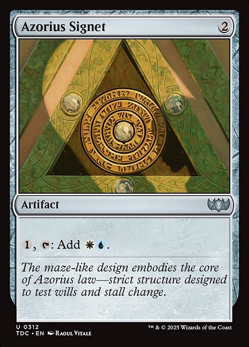 Azorius Signet (Uncommon)