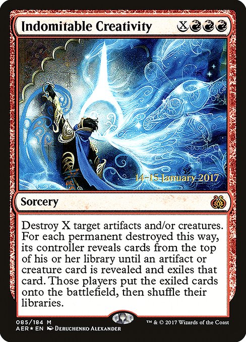 Indomitable Creativity (Mythic)