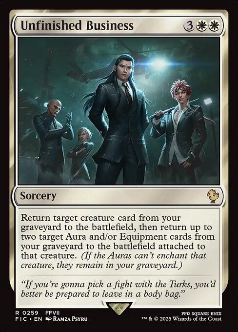 Unfinished Business (Rare)