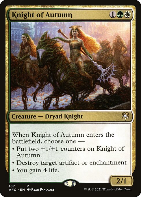 Knight of Autumn (Rare)