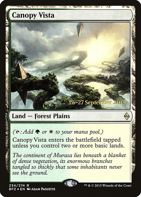 Canopy Vista (Rare)