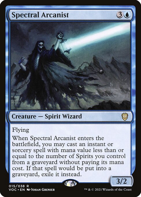 Spectral Arcanist (Rare)