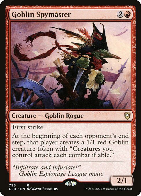 Goblin Spymaster (Rare)