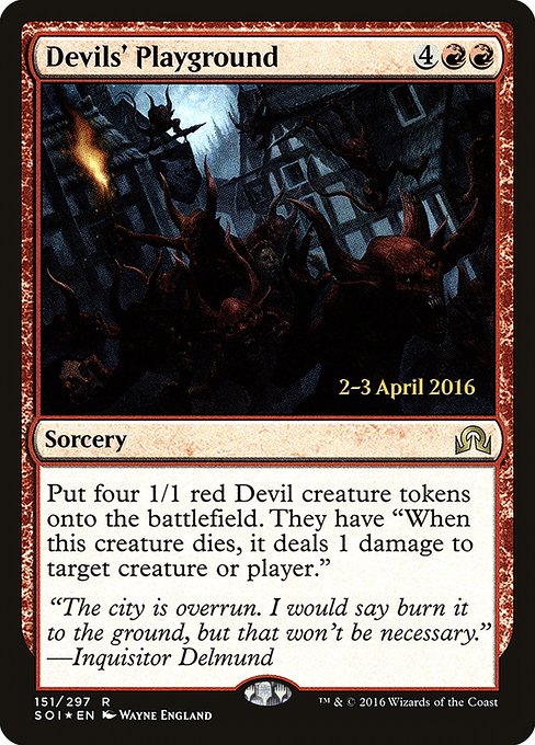 Devils' Playground (Rare)