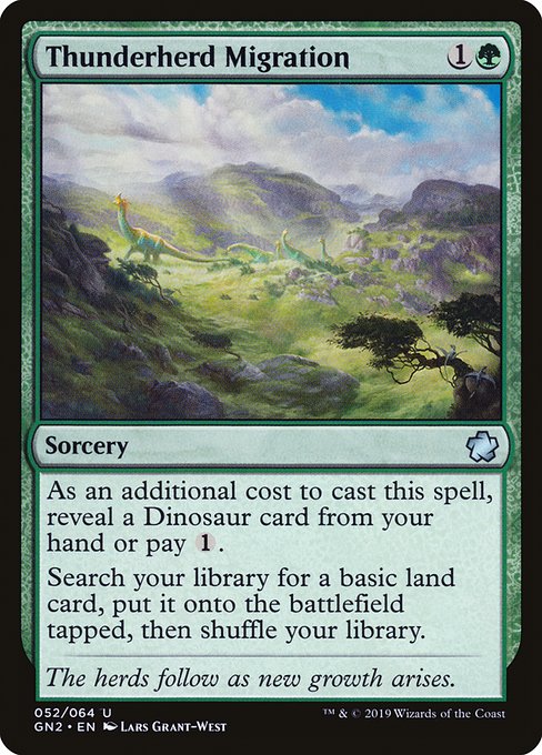 Thunderherd Migration (Uncommon)