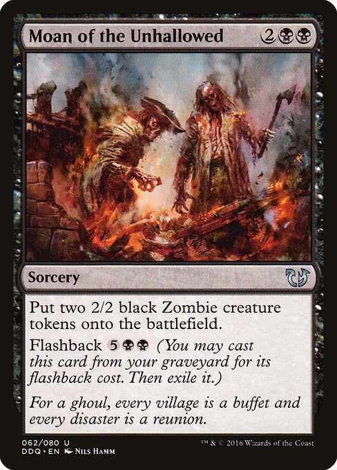 Moan of the Unhallowed (Uncommon)