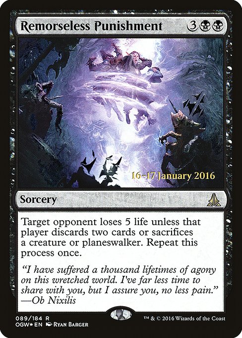 Remorseless Punishment (Rare)