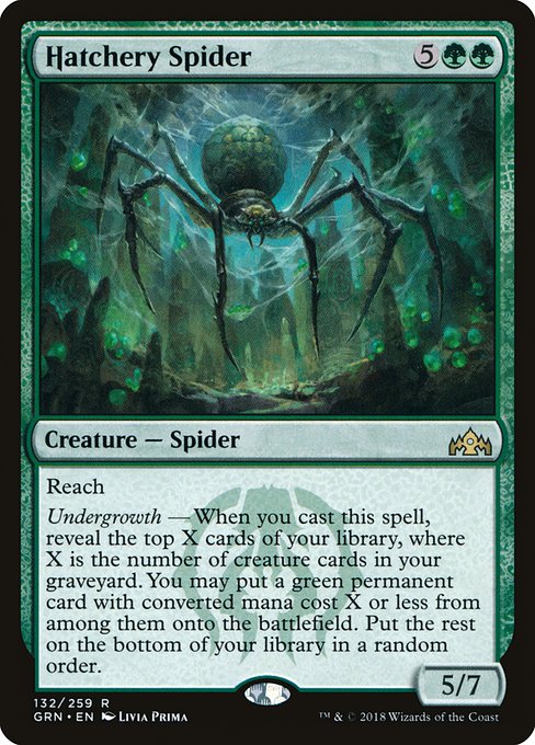 Hatchery Spider (Rare)