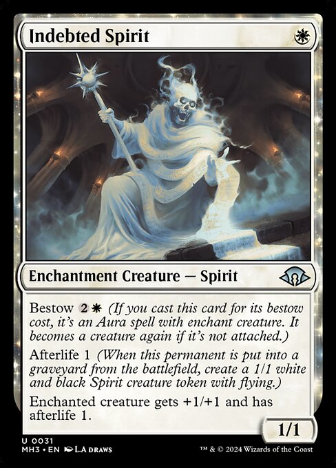 Indebted Spirit (Uncommon)