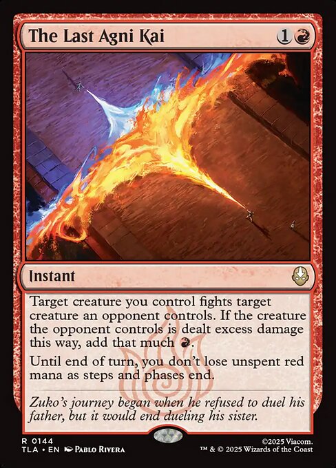 The Last Agni Kai (Rare)