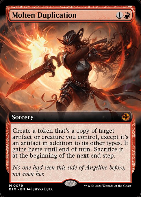 Molten Duplication (Mythic)