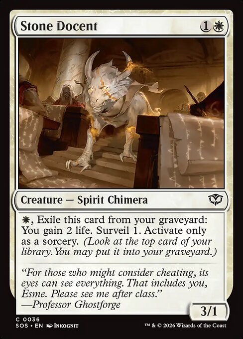 Stone Docent (Common)