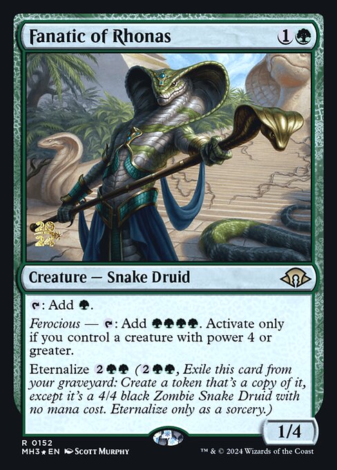 Fanatic of Rhonas (Rare)