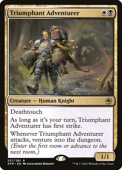 Triumphant Adventurer (Rare)