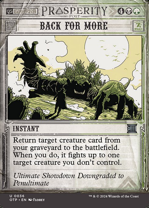 Back for More (Uncommon)