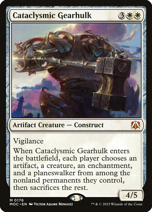 Cataclysmic Gearhulk (Mythic)