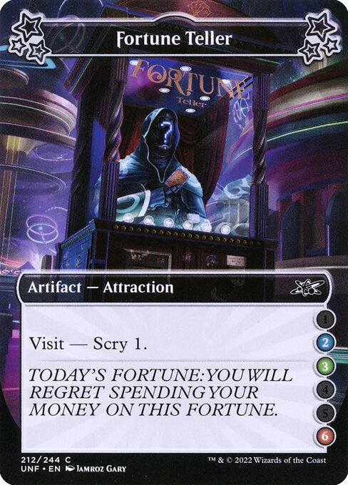 Fortune Teller from Unfinity (Common)