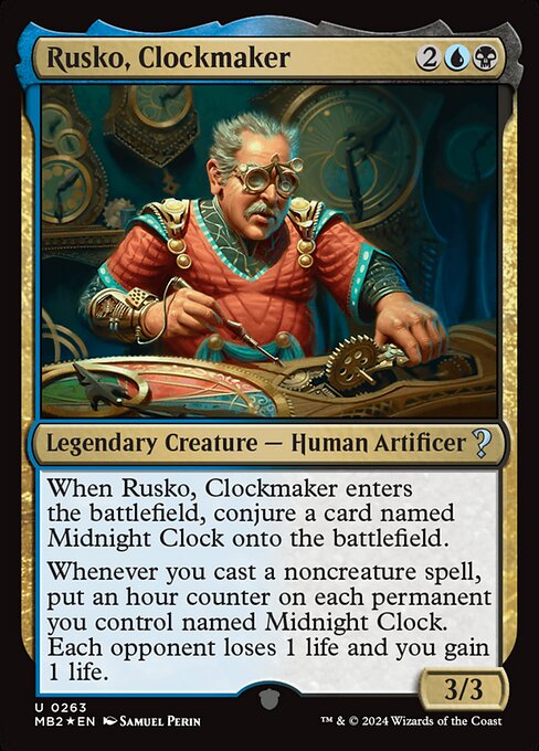 Rusko, Clockmaker (Uncommon)