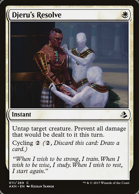 Djeru's Resolve (Common)