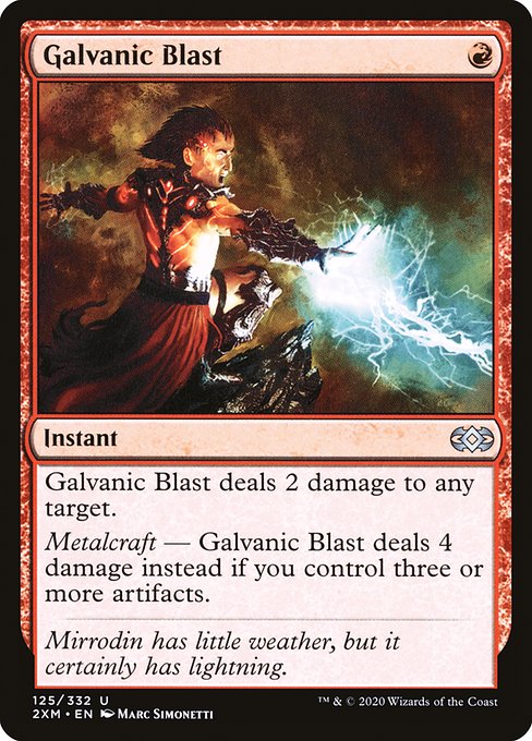 Galvanic Blast (Uncommon)