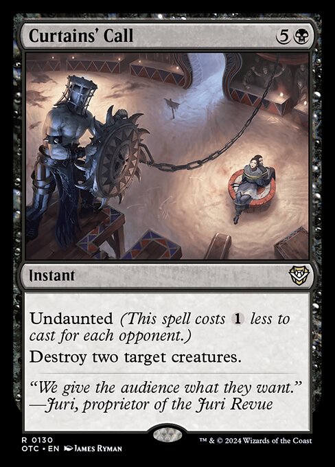 Curtains' Call (Rare)