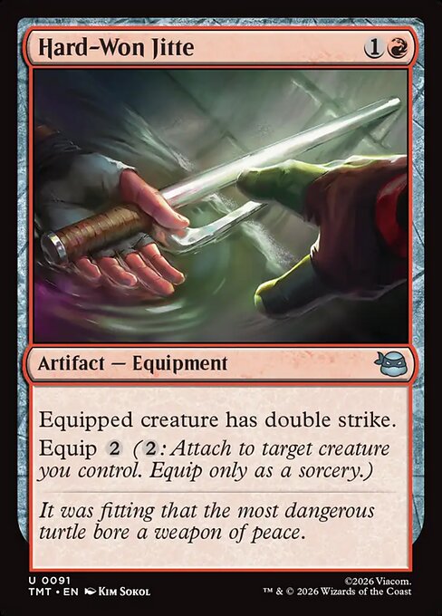 Hard-Won Jitte (Uncommon)