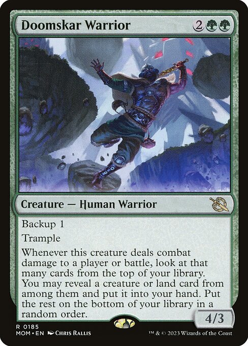 Doomskar Warrior (Rare)