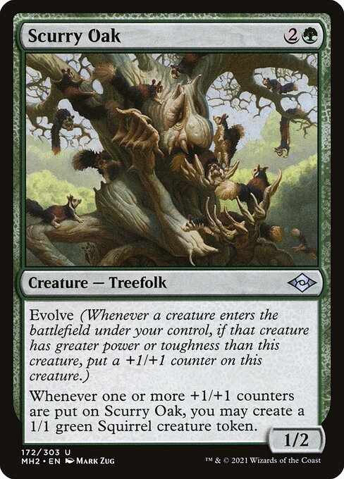 Scurry Oak (Uncommon)