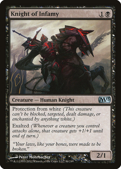 Knight of Infamy (Uncommon)