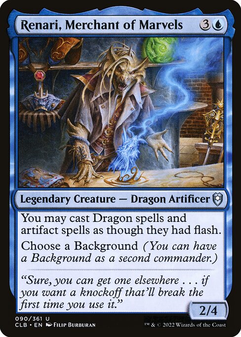Renari, Merchant of Marvels (Uncommon)